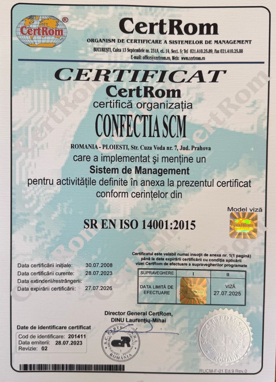 Certificat 3